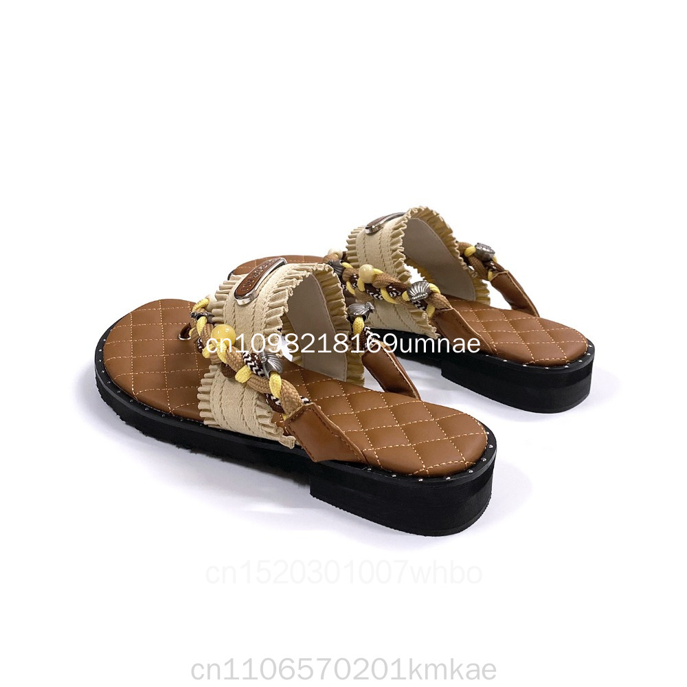 Sandal Wanita Anyaman Retro Ba - Flip Flop Leather Men ulasan dan harga