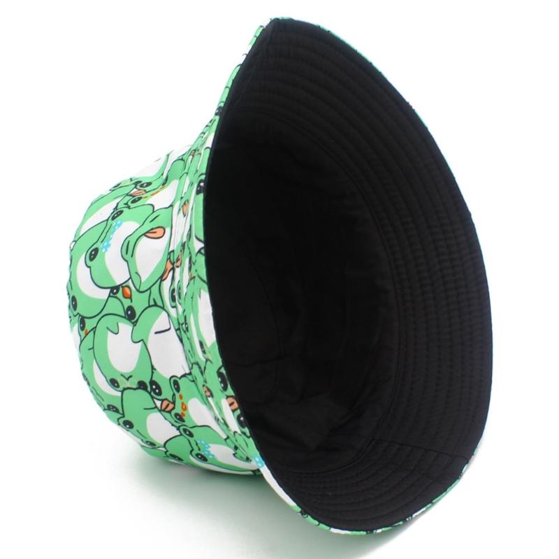A52E Topi Cetak Katak yang Dap - Packable Hat Nylon ulasan dan harga