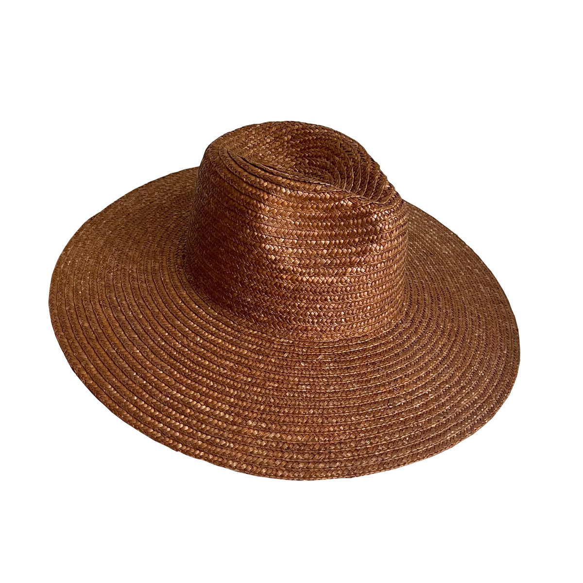 Topi jerami Panama pinggiran b - Bucket Hat Straw ulasan dan harga