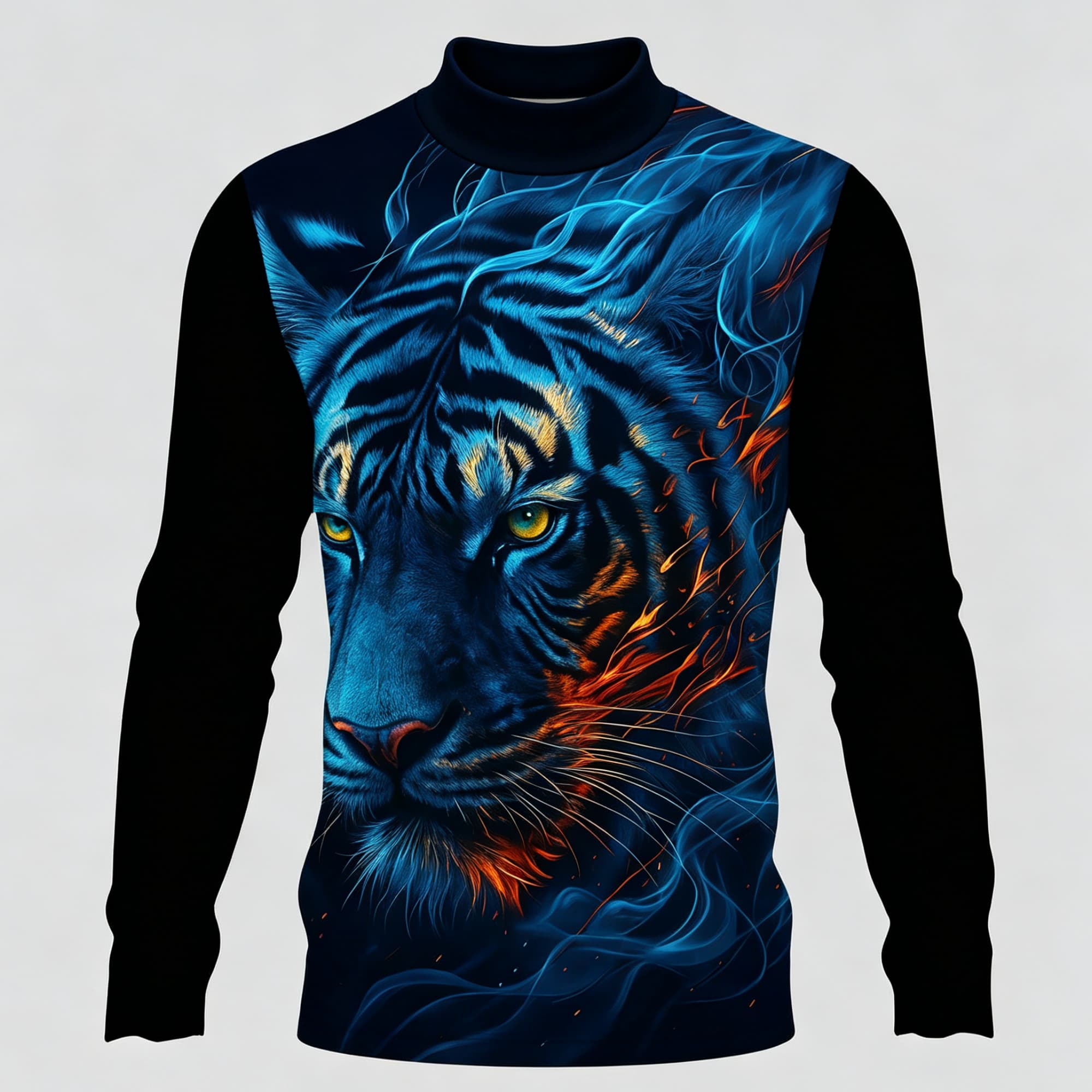 Kaos Pria Lengan Panjang Kerah - Tee Graphic Print ulasan dan harga