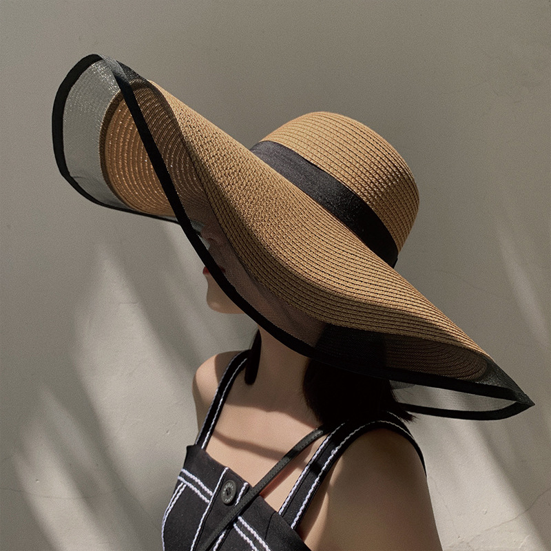 Topi Matahari Wanita Topi Pant - Bucket Hat Straw ulasan dan harga