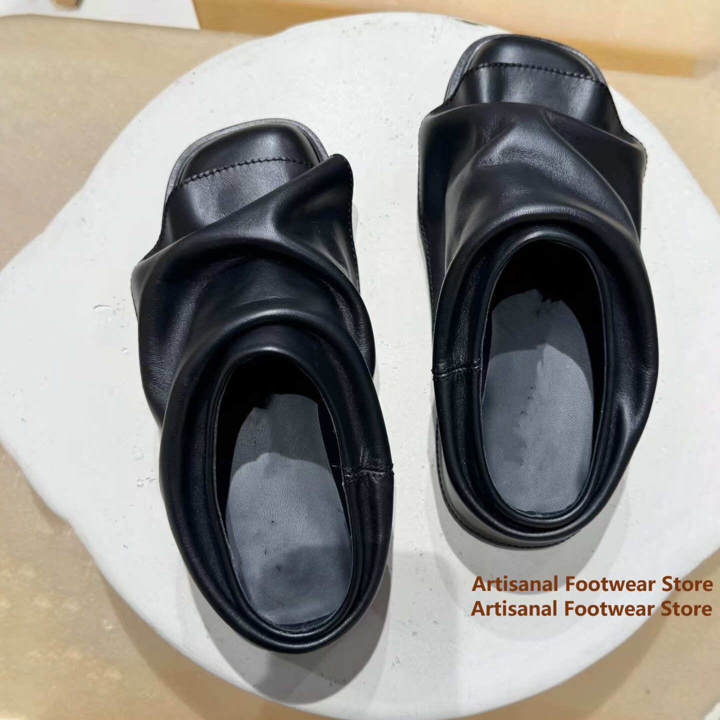 Sandal Selop Kulit Lembut Berd - Flip Flop Leather Men ulasan dan harga