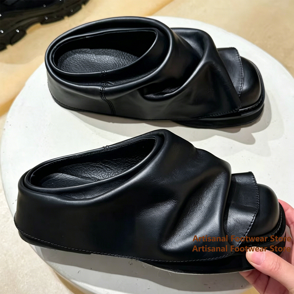 Sandal Selop Kulit Lembut Berd - Flip Flop Leather Men ulasan dan harga